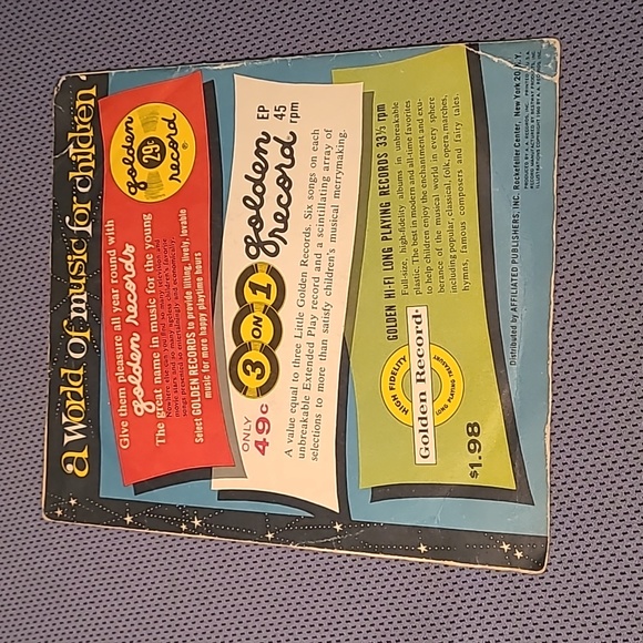 1960 Walt Disney's Swiss Family Robinson 45 RPM Vinyl Record - Picture 2 of 5